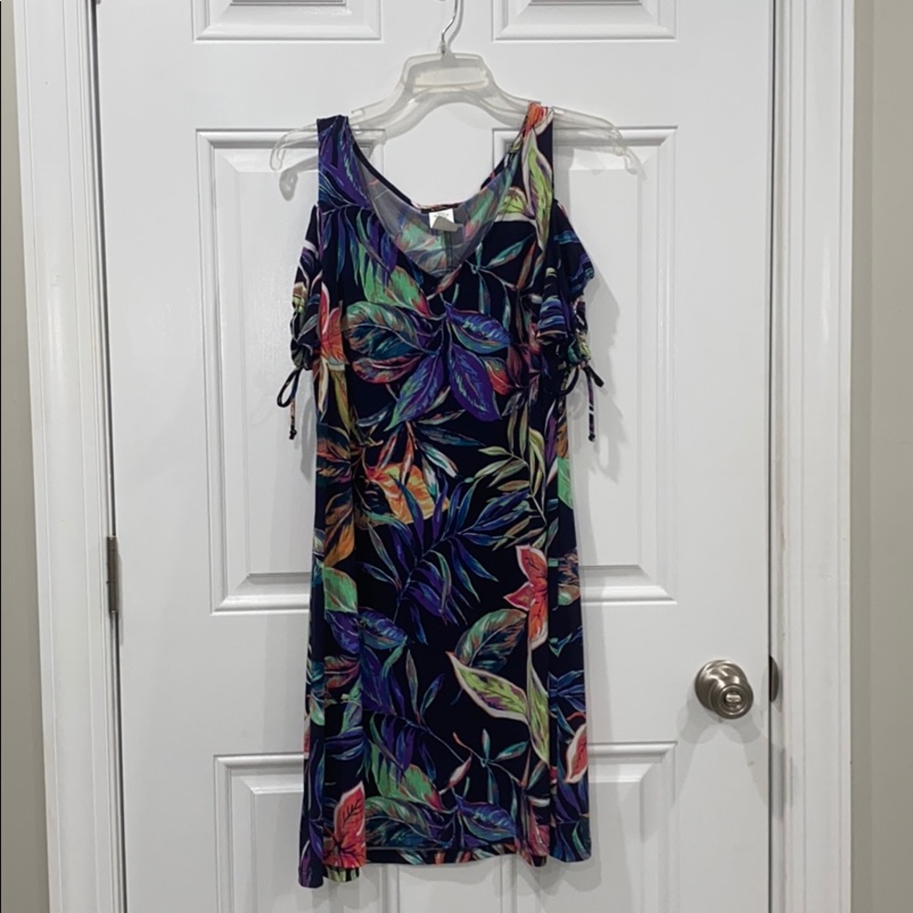 New cold shoulder dress MSK Sz large